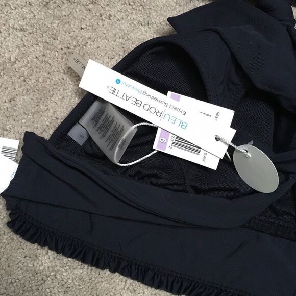 Bleu Rod Beattie smocked bikini. Small. NWT - Picture 10 of 11